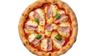 Ham pizza