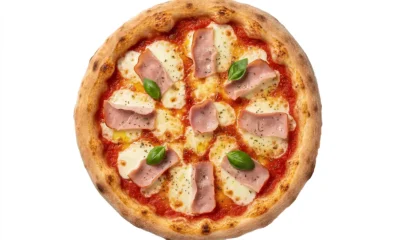 Ham pizza