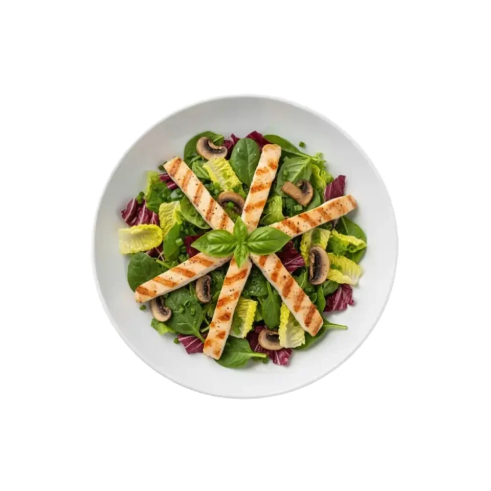 Insalata Pollo gemischter Salat mit