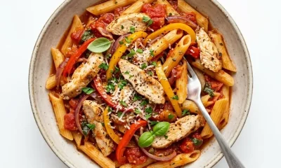 Penne Manzo mit