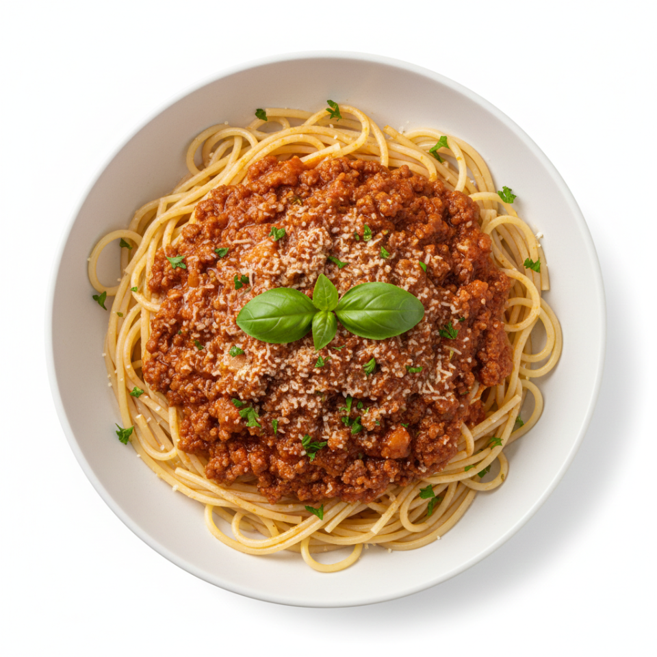 Spaghetti Bolognese mit Hackfleischsauce